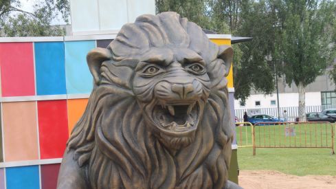 "El rugido del León" la hoguera de la Noche de San Juan ´24