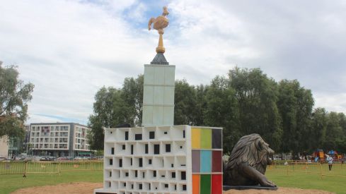 "El rugido del León" la hoguera de la Noche de San Juan ´24