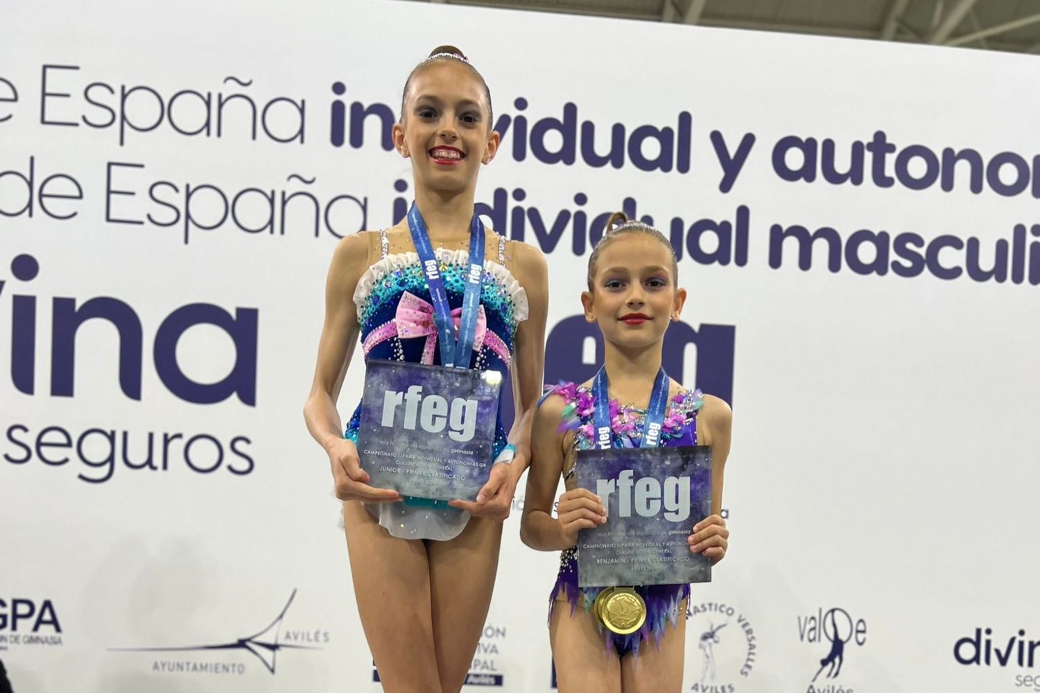 El Club Ritmo de León brilla en el Campeonato de España Individual con tres medallas y aspira a más en la jornada final