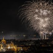  Fuegos artificiales en la Noche de San Juan | Campillo / ICAL