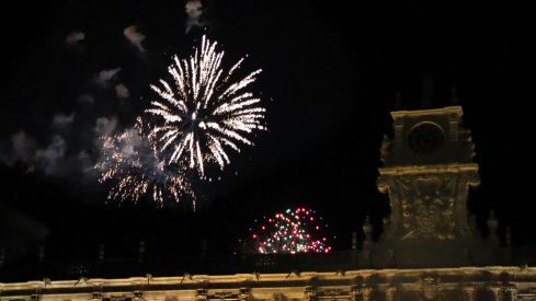  Fuegos artificiales en la Noche de San Juan  | Peio García / ICAL