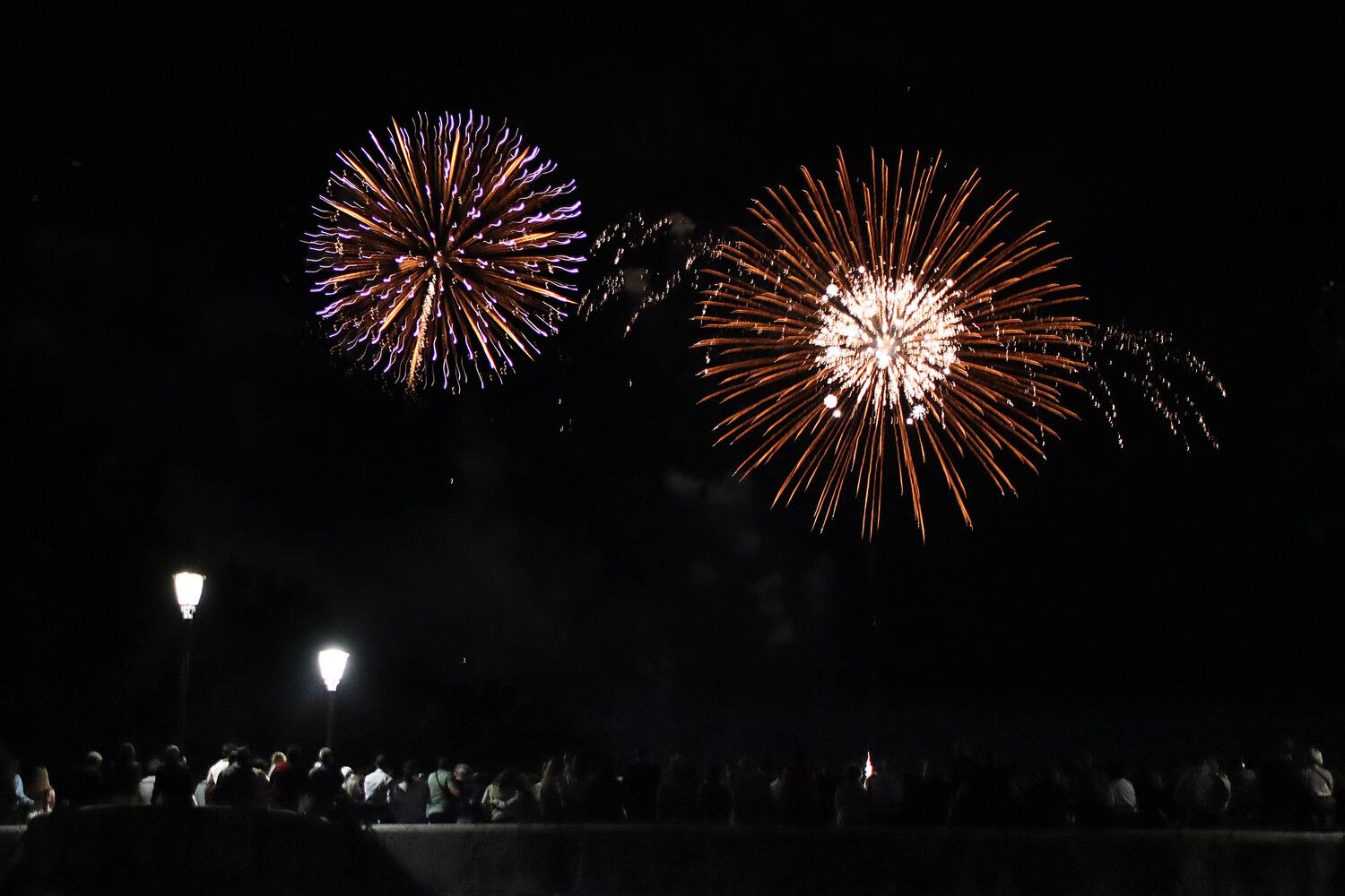 Fuegos artificiales en la Noche de San Juan | Peio García / ICAL