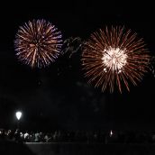 Fuegos artificiales en la Noche de San Juan | Peio García / ICAL