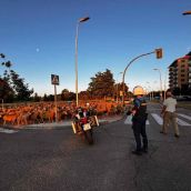 Imagen de archivo de un rebaño a su paso por León | Policía Local de León