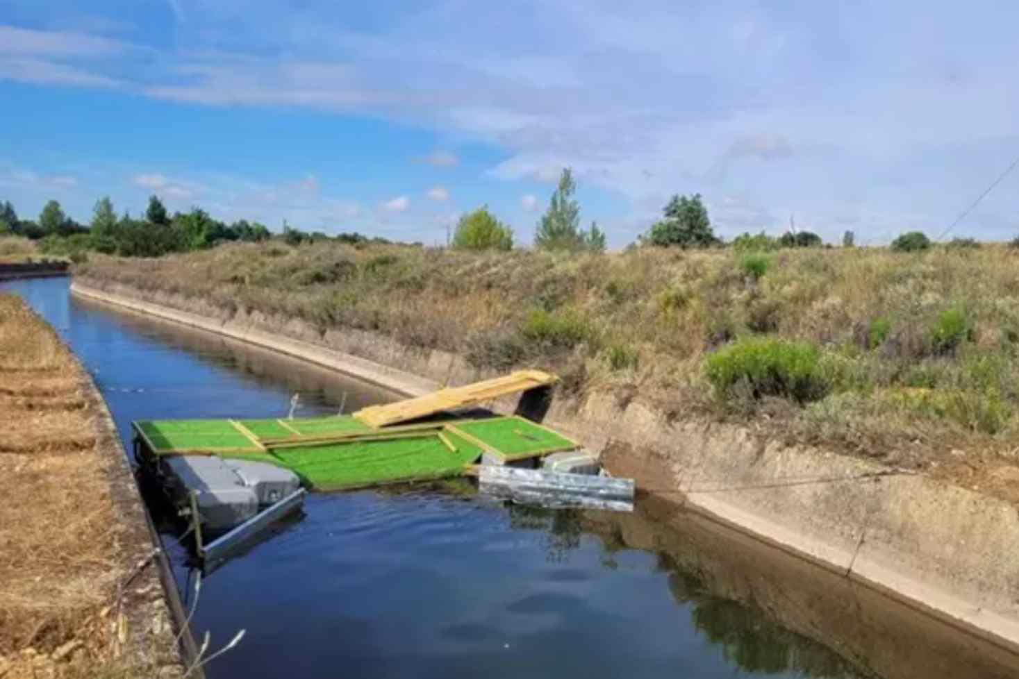 La CHD instala dos dispositivos móviles en el Canal de Arriola (León) para facilitar la salida de la fauna silvestre