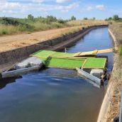 La CHD instala dos dispositivos móviles en el Canal de Arriola (León) para facilitar la salida de la fauna silvestre