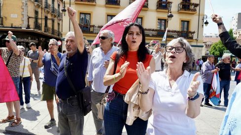 Celebración del pleno Diputación de León Autonomía Leonesa25