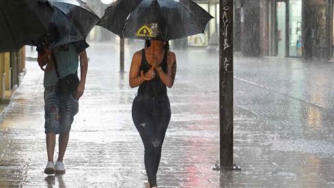 Foto archivo de una tormenta 