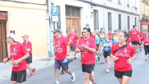 La carrera 'A Santiago contra el cáncer llega a León'9