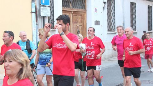 La carrera 'A Santiago contra el cáncer llega a León'11
