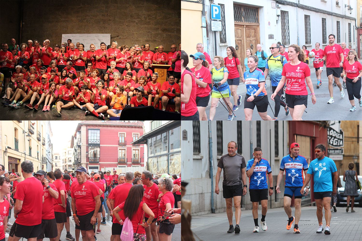 La carrera solidaria 'A Santiago contra el cáncer' llega a León capital