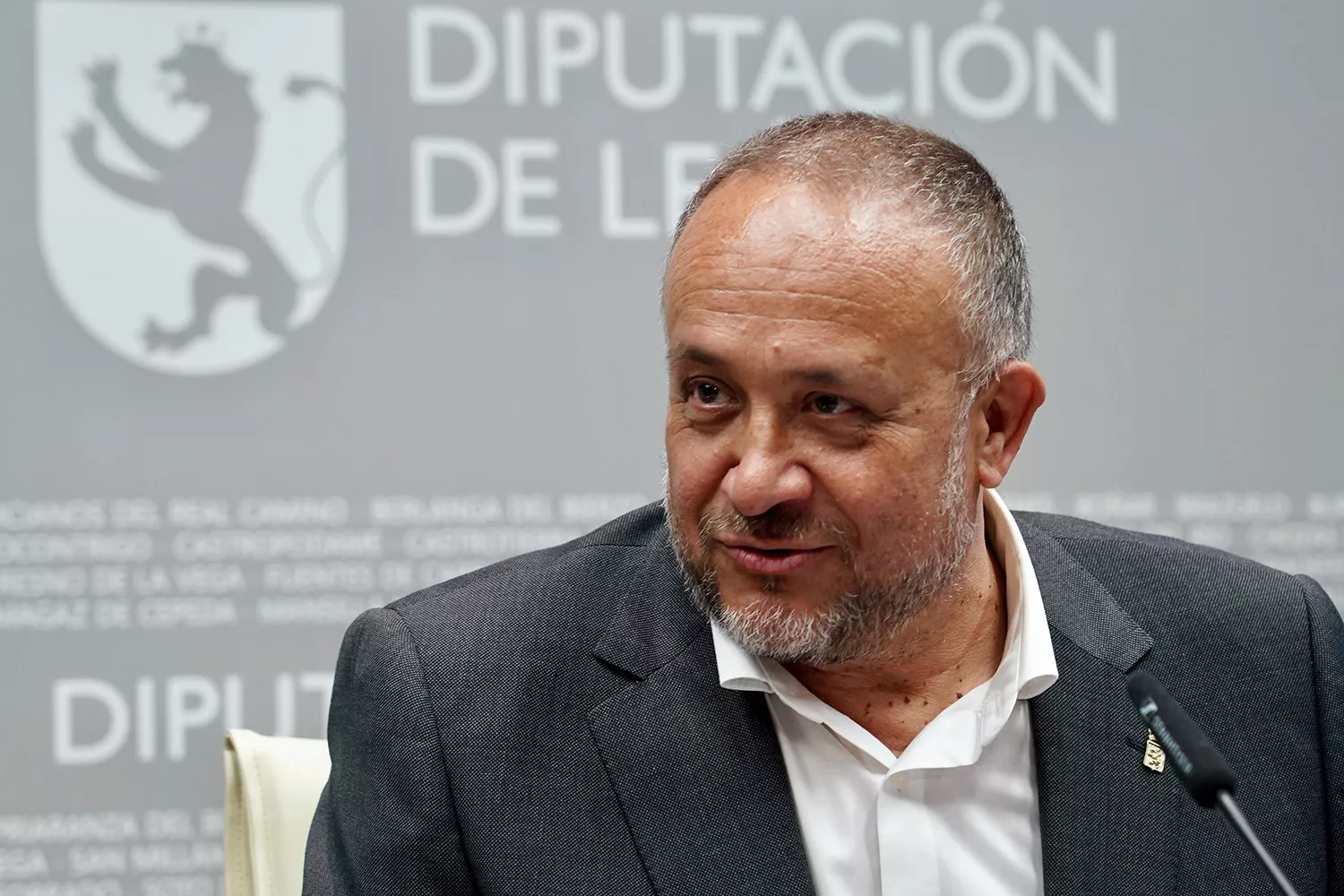 Gerardo Álvarez Courel, presidente de la Diputación de León