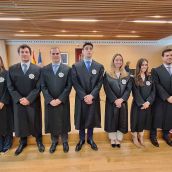 Los juzgados de León incorporarán a dos jueces en prácticas tras jurar su cargo ante la Sala de Gobierno del TSJCyL 