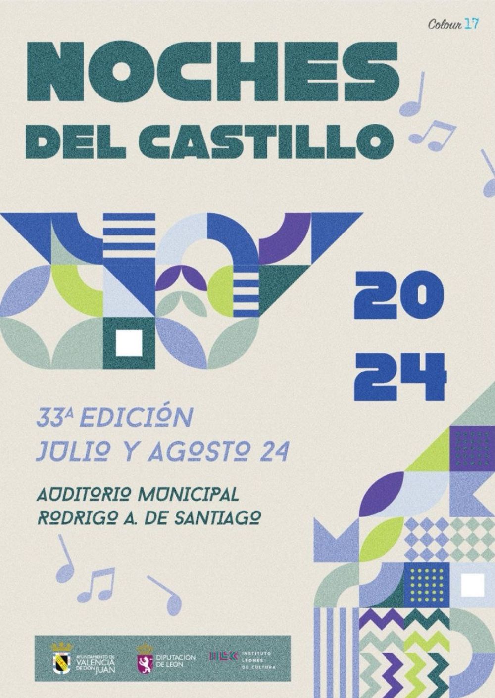 Cartel Noches del Castillo 2024 en Valencia de Don Juan Cartel Noches del Castillo 2024 en Valencia de Don Juan