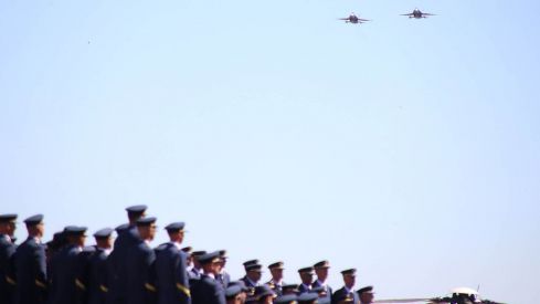 El rey preside la entrega de reales despachos en la ABA León7