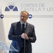 El presidente de las Cortes Carlos Pollán | Rubén Cacho / ICAL