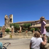 Se desploma la torre de la iglesia de Villaturiel (León)