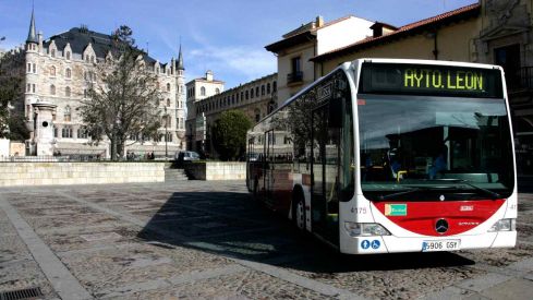 Autobus urbano de León