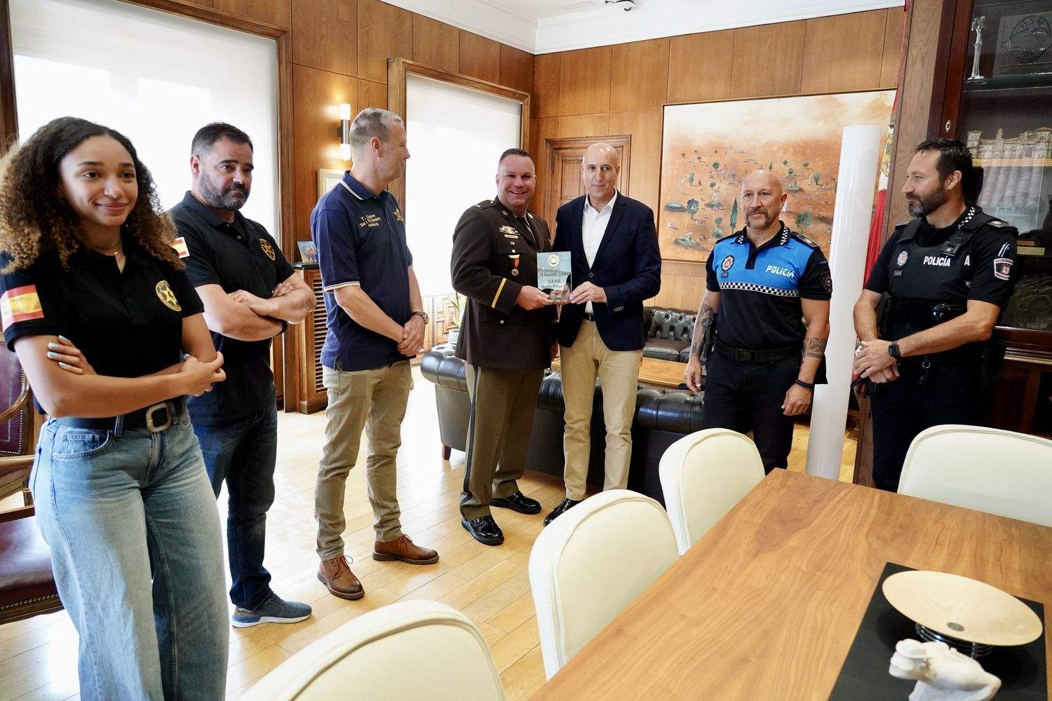  León acoge a policías de Alemania y Estados Unidos gracias a un programa de intercambio de Star Spain
