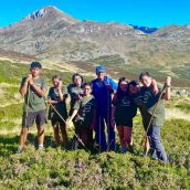 Participantes en la V Edición de ‘Aventura Trashumante’ | Gabriel Sánchez / ICAL
