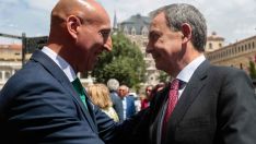 José Antonio Diez y José Luis Rodríguez Zapatero en una foto de archivo | Campillo (ICAL)