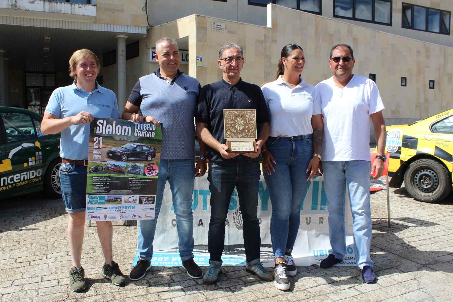 San Andrés del Rabanedo (León) se prepara para recibir 70 conductores para el I Slalom 'Trobajo del Camino' 