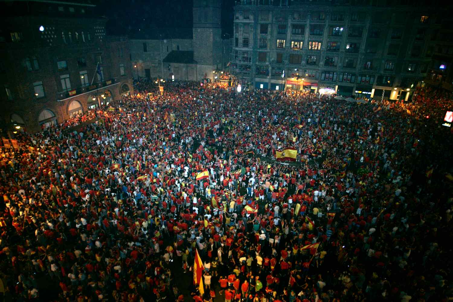 celebración mundial futbol leon