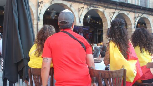 León durante la final de la Eurocopa