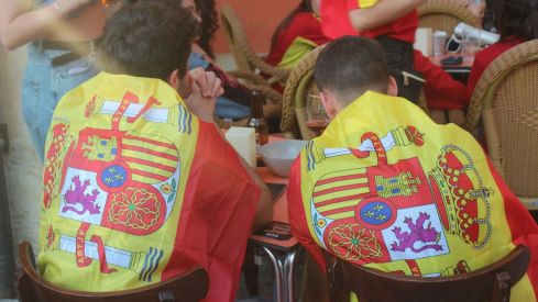 León durante la final de la Eurocopa