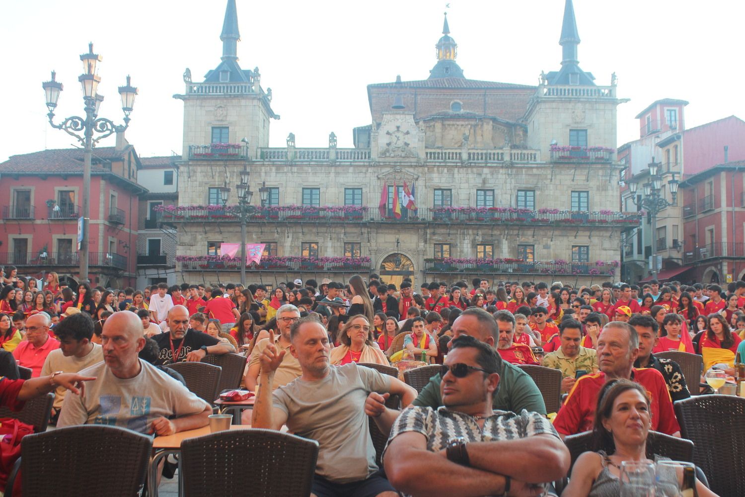 León durante la final de la Eurocopa