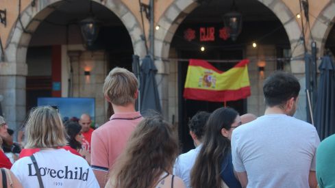 León durante la final de la Eurocopa