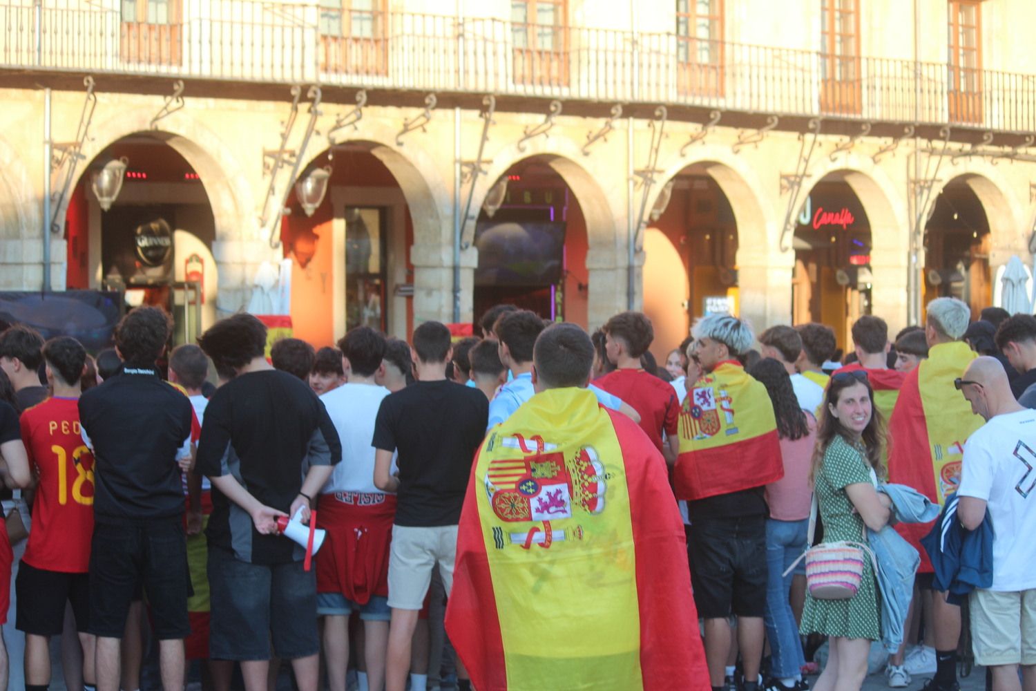 León durante la final de la Eurocopa