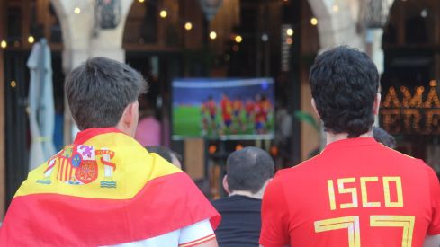 León durante la final de la Eurocopa