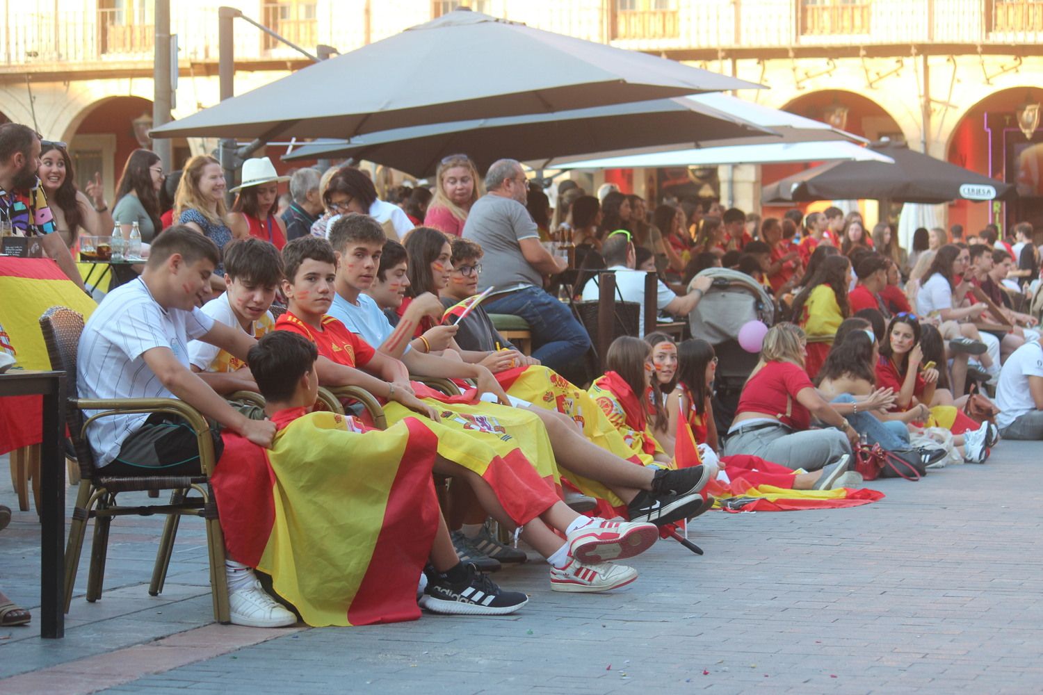 León durante la final de la Eurocopa