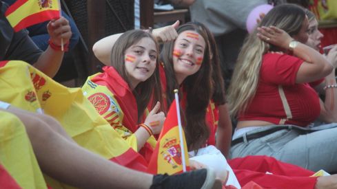 León durante la final de la Eurocopa