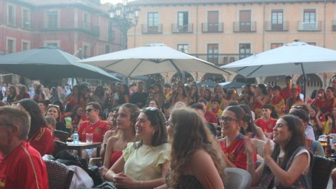 León durante la final de la Eurocopa