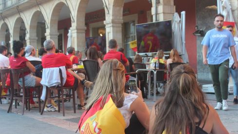 León durante la final de la Eurocopa