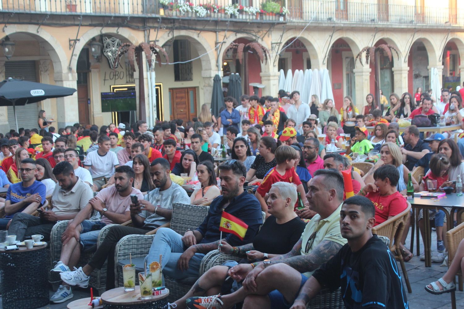 León durante la final de la Eurocopa