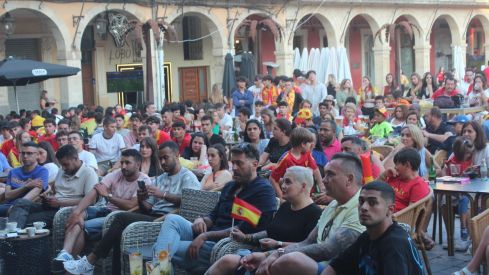 León durante la final de la Eurocopa