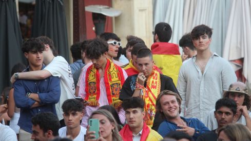 León durante la final de la Eurocopa