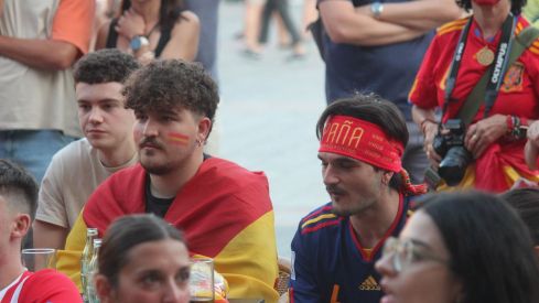 León durante la final de la Eurocopa