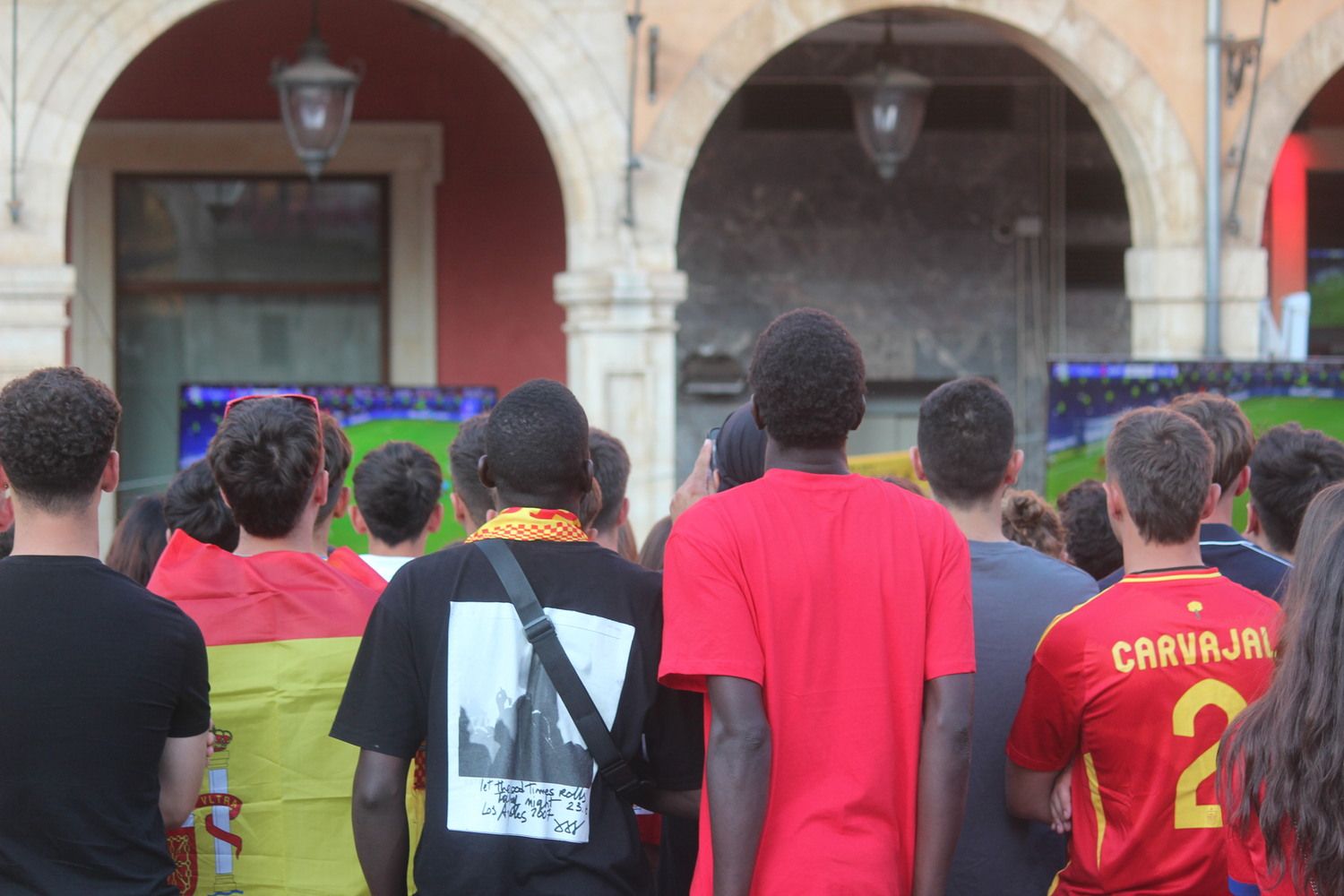 León durante la final de la Eurocopa