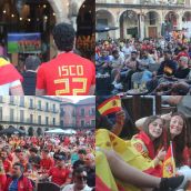 Así vive León la final de la Eurocopa entre España e Inglaterra