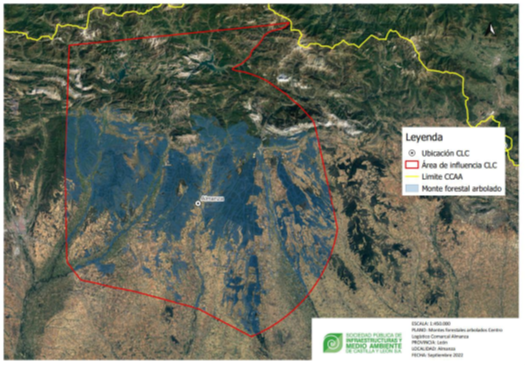 Área de influencia CLC Almanza