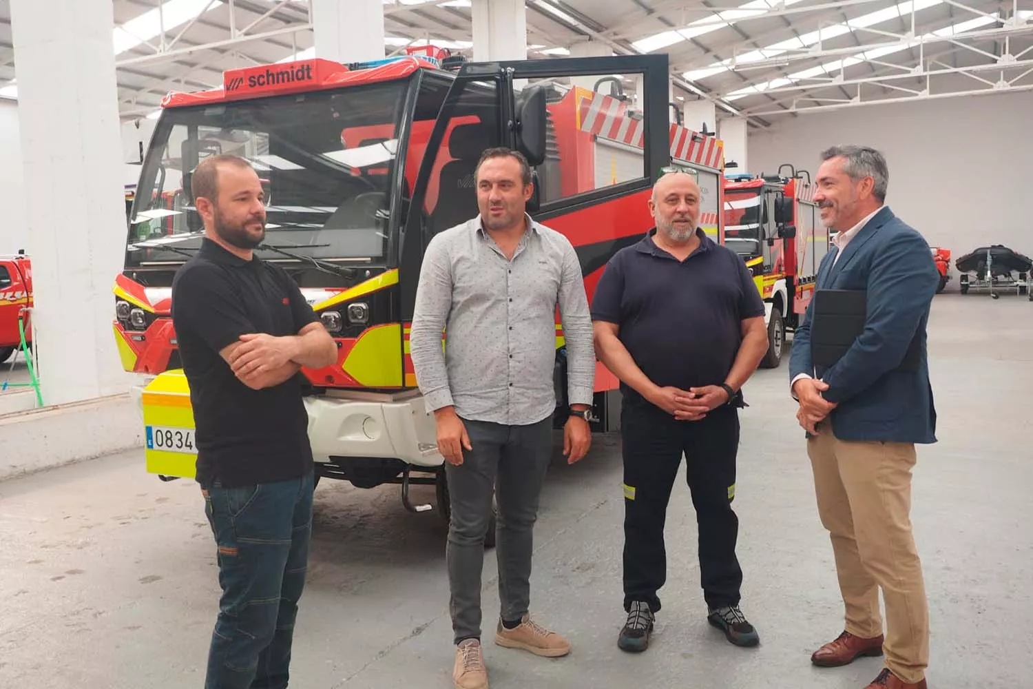 Incorporación de bombas rurales ligeras a la Red Provincial de Bomberos