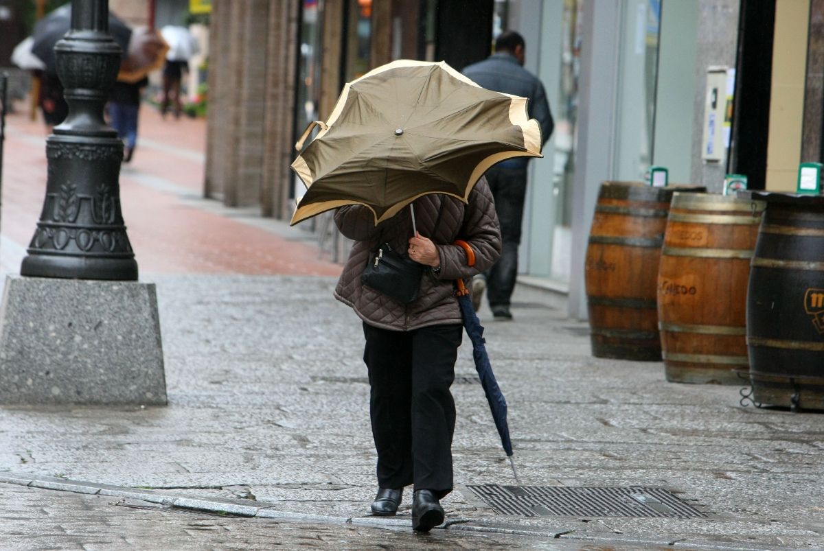 Alerta en toda Castilla y León por fuertes vientos, lluvia y nevadas