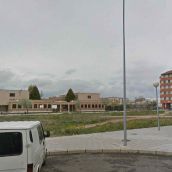 Espacio en el que la Junta debía haber ejecutado el polideportivo de Eras de Renueva en León