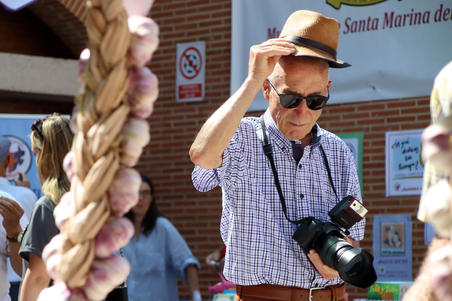  Inauguración de la Feria del Ajo de Santa Marina del Rey en León