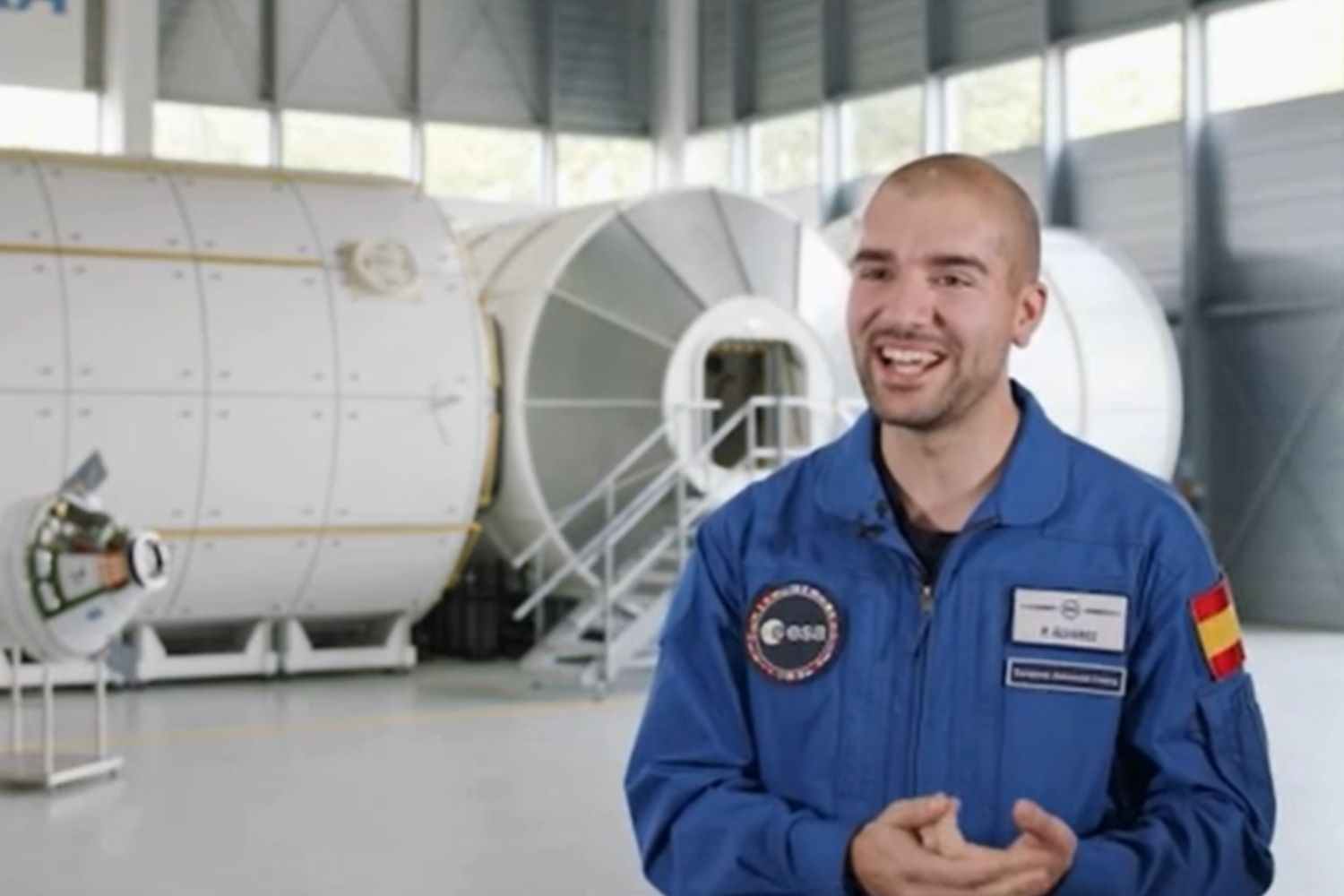 El astronauta leonés Pablo Álvarez, protagonista en National Geographic