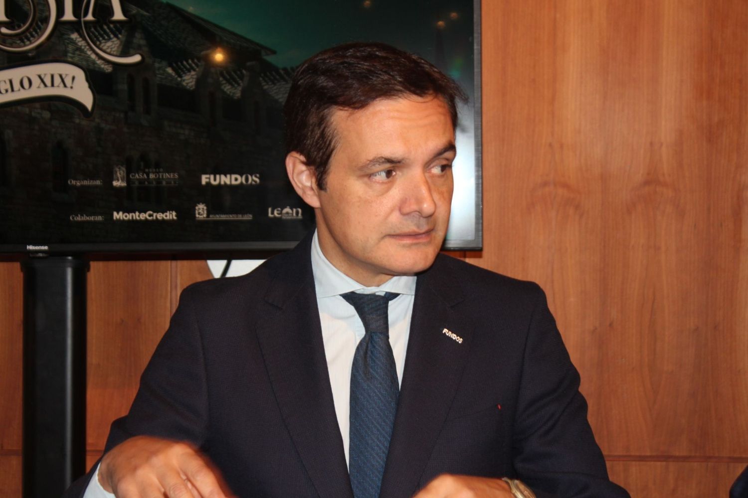 Raul Fernandez Sobrino,  director de Cultura y Patrimonio de Fundos